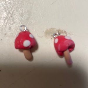 Mushroom earrings